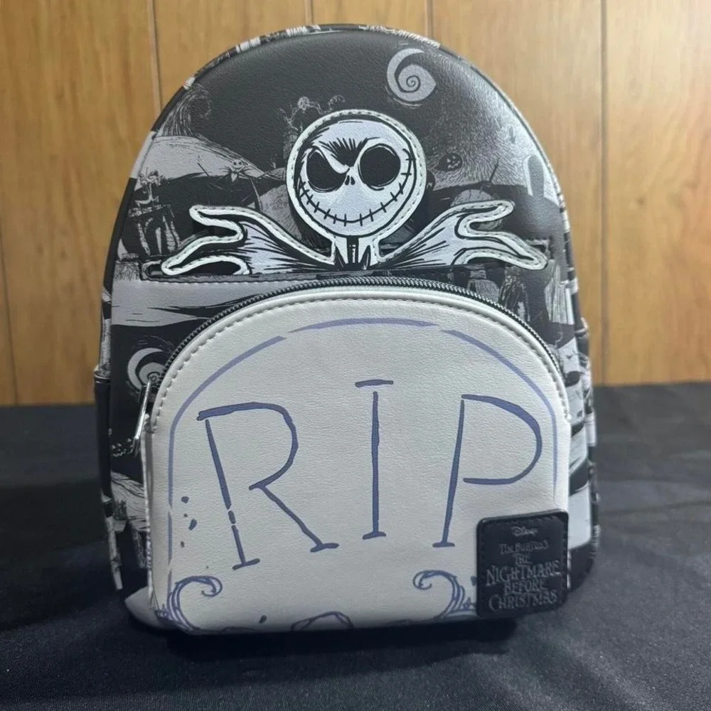 Loungefly NBC- Jack Skellington RIP backpack - JACK MOVES! NWT‎